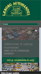 Mobile Screenshot of laeborg-autohandel.dk
